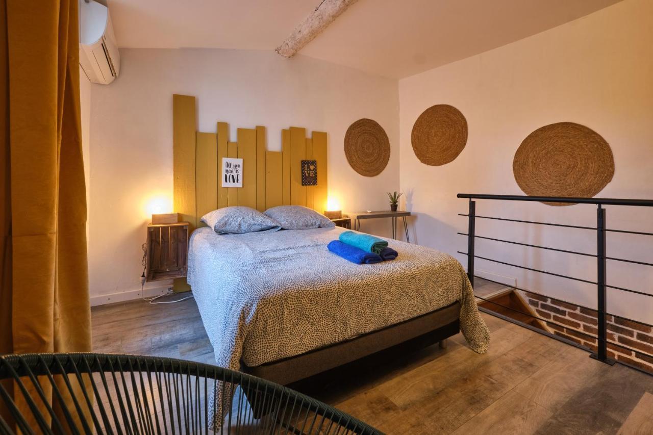 Melina - Jacuzzi - Maison Avec Cour Climatisee Proche Cite Medieval Carcassone Exterior photo